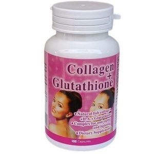 Collagen + Glutathione Anti- Ageing Skin Whitenin Pills 1pc